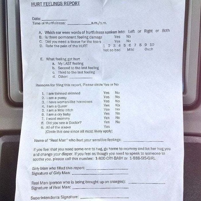 My Boss Just Handed Me This After An Argument On The Jobsite