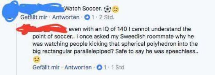 Hah, Look At These Fools, Liking Sports.