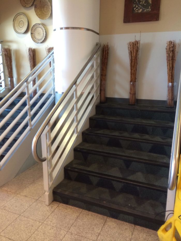 These Stairs In The Toronto Airport