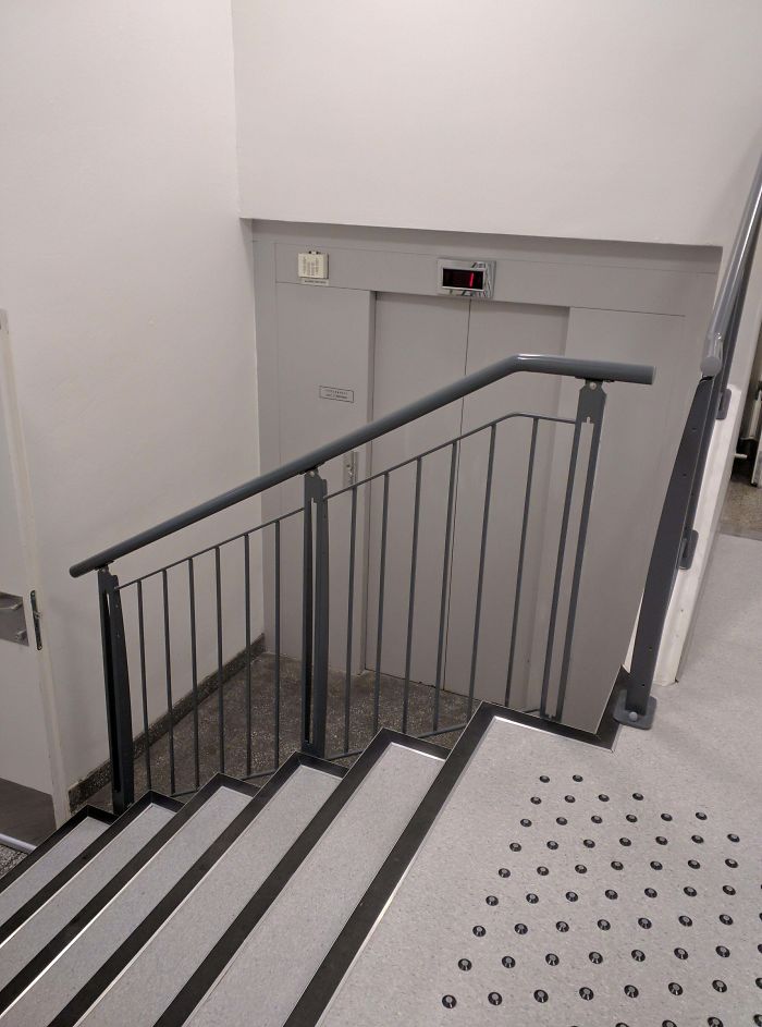 Time To Take The Elevator... Oh, I Might Take The Stairs.