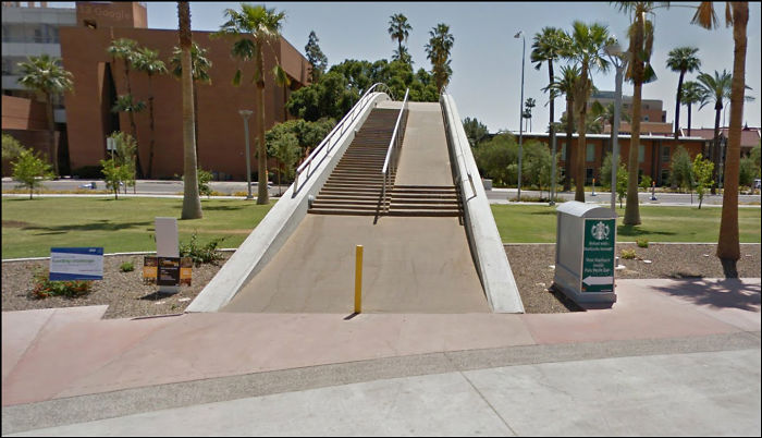 The Stairs On This Bridge