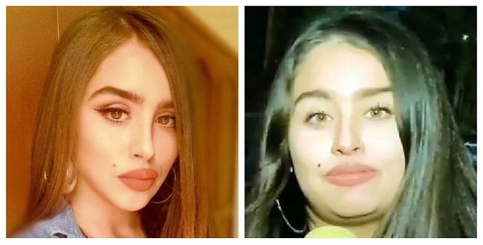 Her Instagram vs. TV Interview