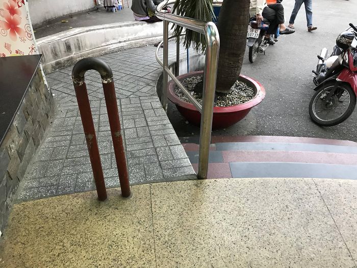 This Is A Wheelchair Ramp....