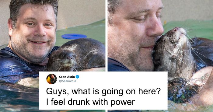 People Start Celebrating Sean Astin’s Career After Pics Of Him Holding An Otter Go Viral