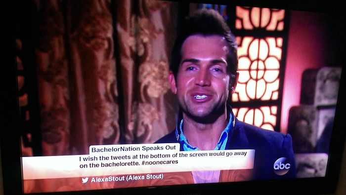 Irony On The Bachelorette