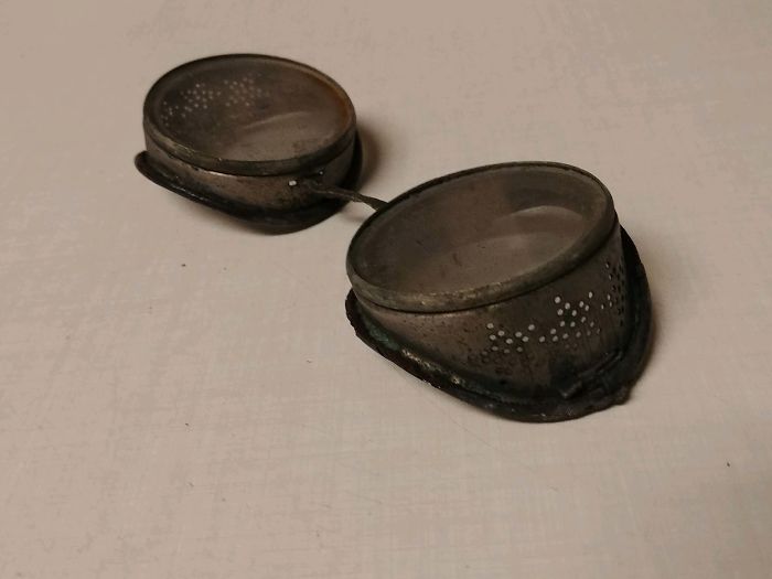 Found These Glass Goggles In The Wall Of Our 100 Year Old Home. What Is This Thing?