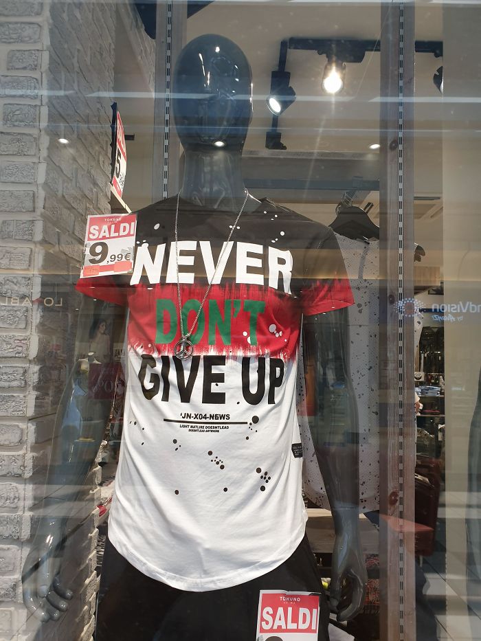 Never Don't Give Up. Alright