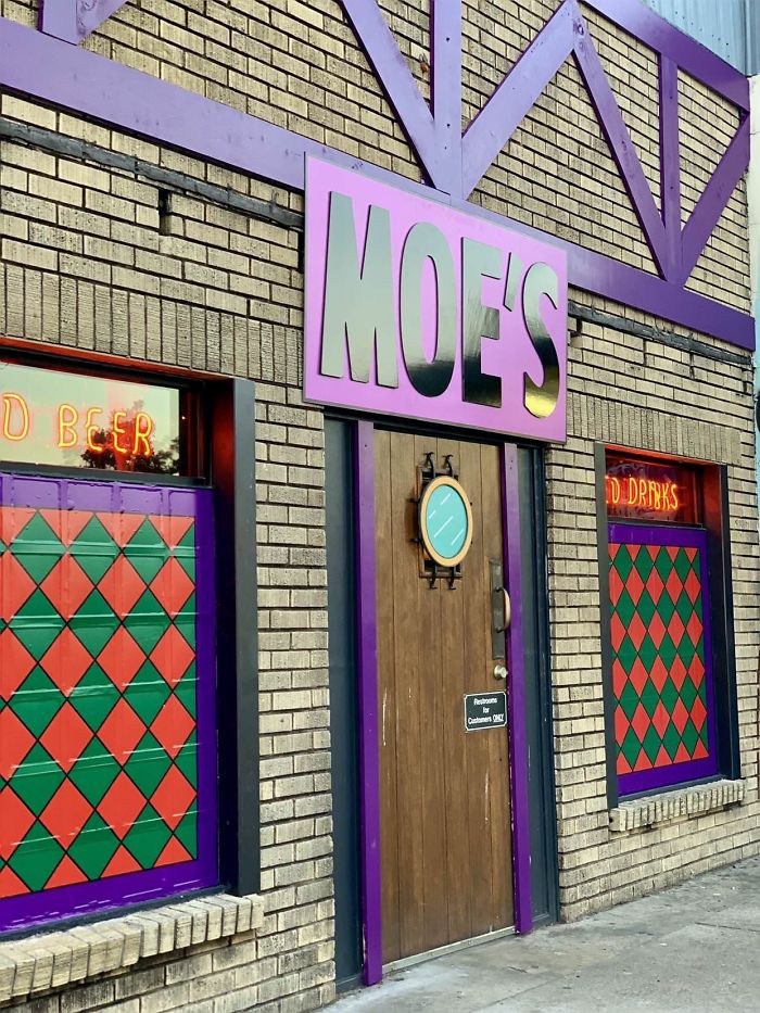 My Local Bar Dressed Up For Halloween