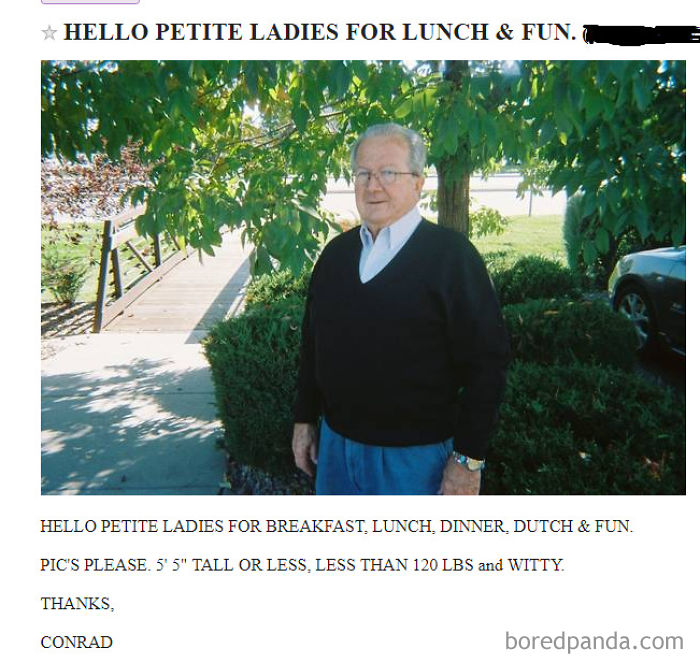 Conrad Knows What He Wants