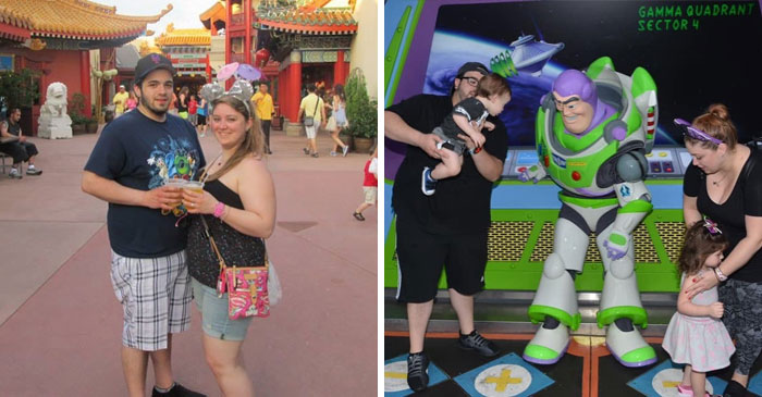 They Went From Trying To Catch A Buzz At Disney World To Buzz Almost Needing To Catch Their Kid! 