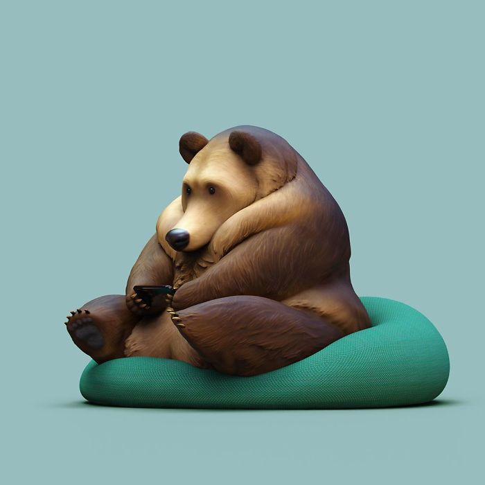 The Lovely Lazy Animals Of A Chinese Artist
