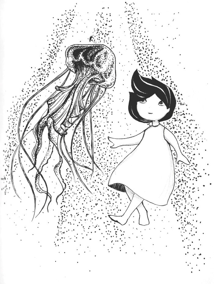 I Doodled This Character To Escape From My Anxiety Attacks