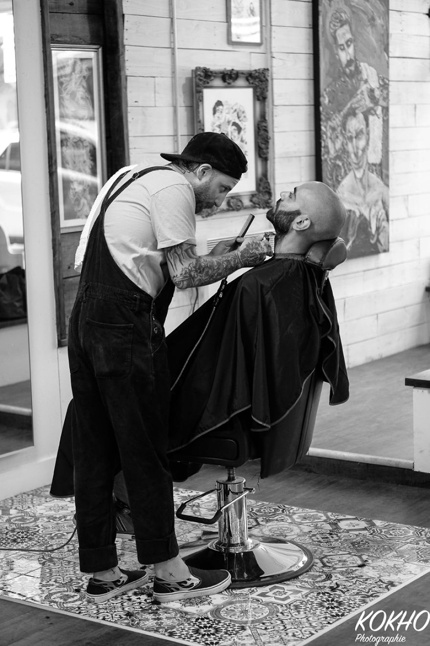My Photoreportage Across Barbers My Photoreportage Across Barbers