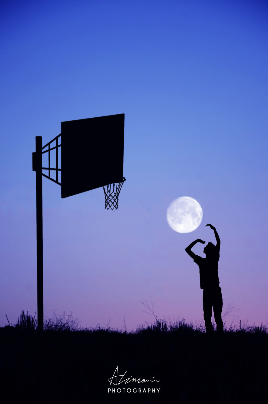 Moon Silhouettes By Adrian Limani