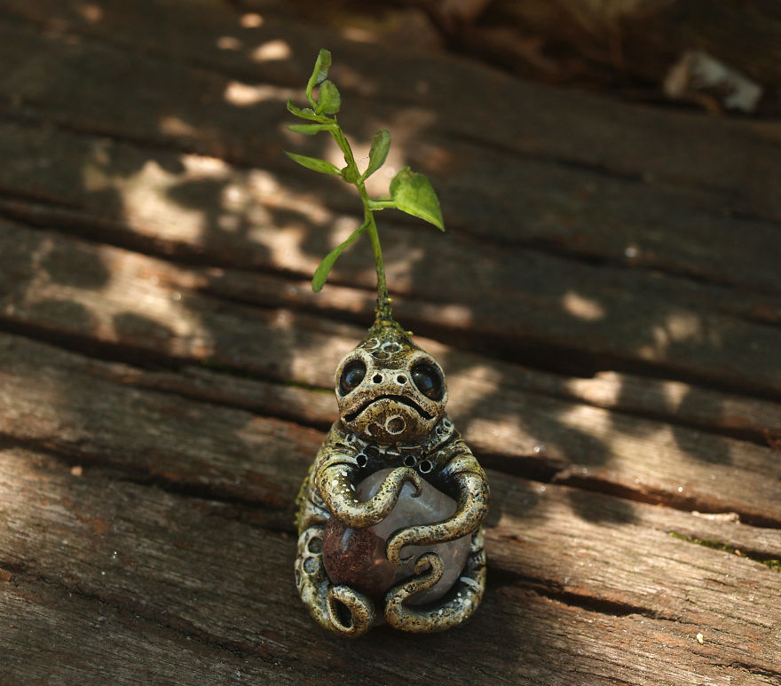 I Sculpt Fantasy Creatures With Polymer Clay