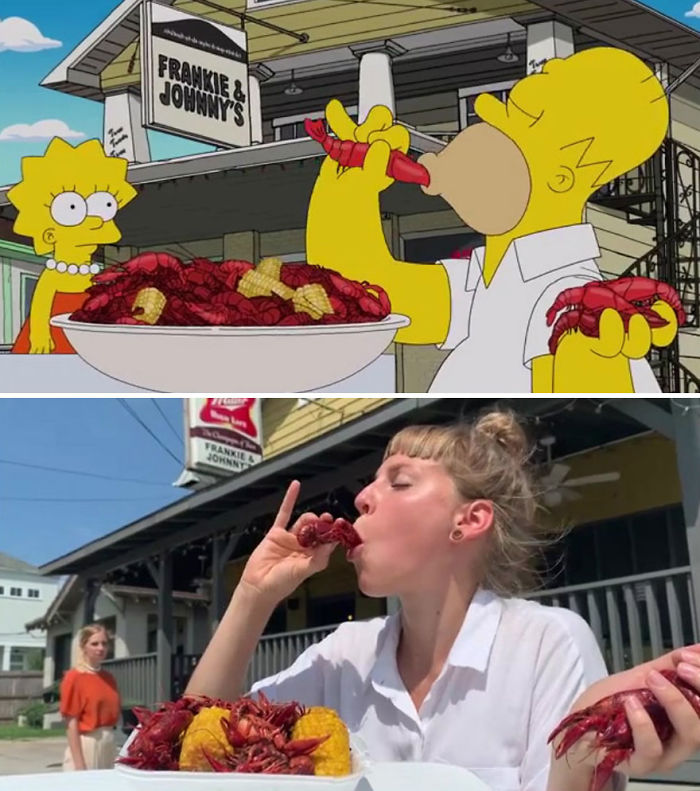 An Episode Of The Simpsons Recreated In Real Life Fun By Two Fans