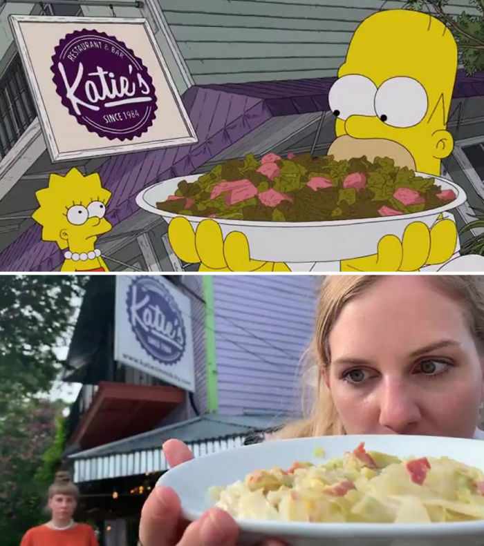 An Episode Of The Simpsons Recreated In Real Life Fun By Two Fans