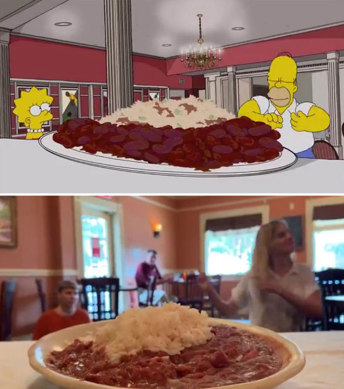 An Episode Of The Simpsons Recreated In Real Life Fun By Two Fans