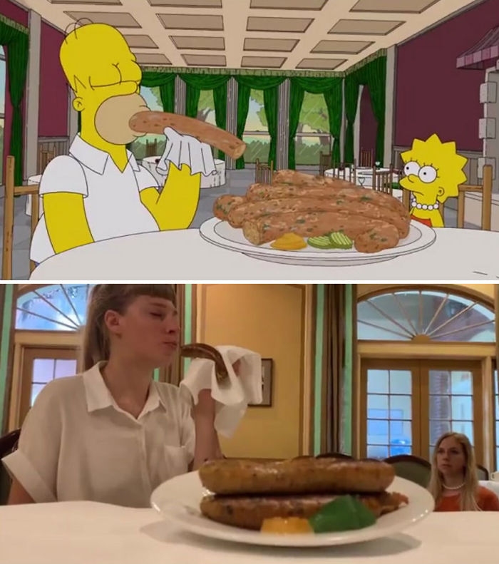 An Episode Of The Simpsons Recreated In Real Life Fun By Two Fans