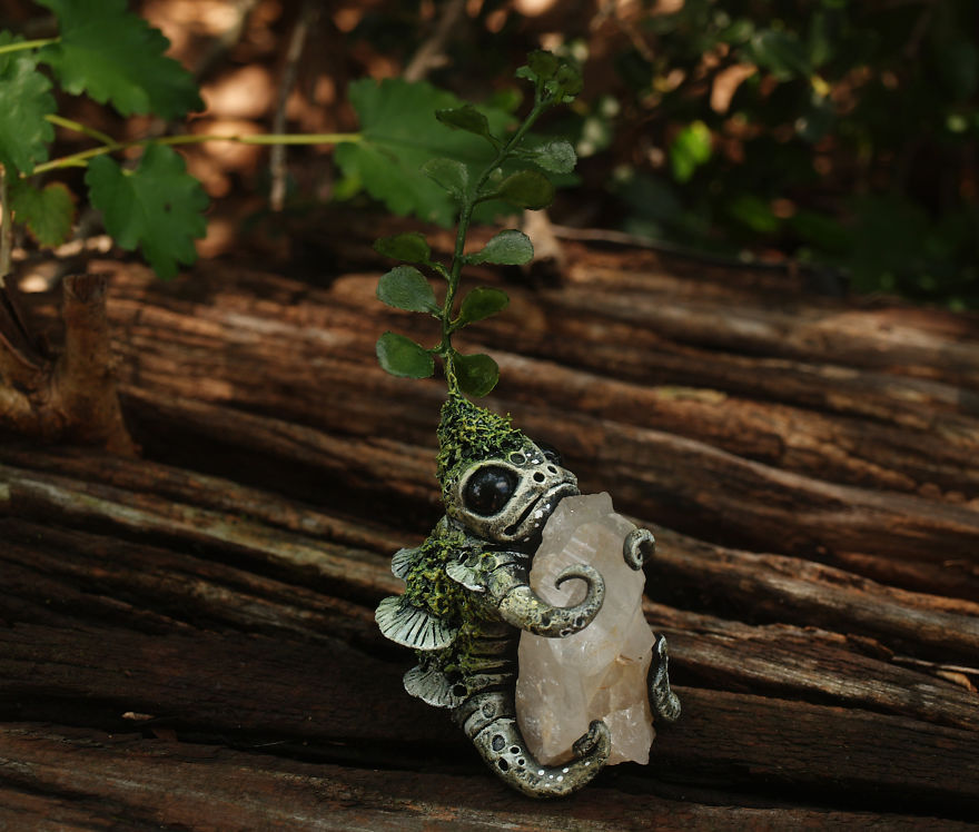 I Sculpt Fantasy Creatures With Polymer Clay