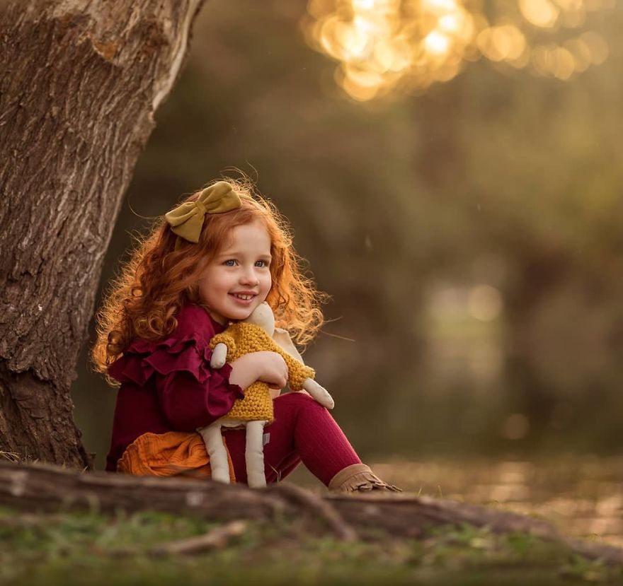 Scouting Of Magical Location For Children Photography