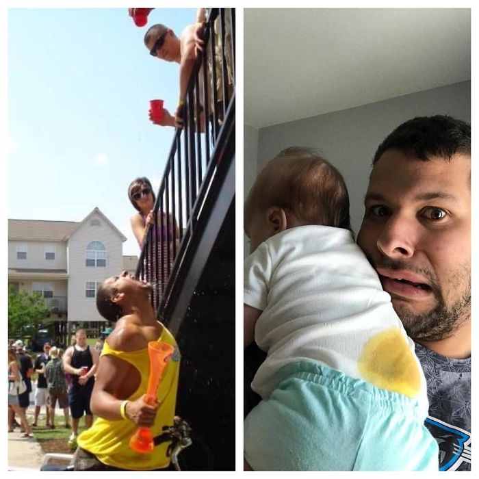 I’m Not Entirely Sure What He’s Waiting For In The First Pic But I Know He Wants Know Part Of What He Got In The Second One!