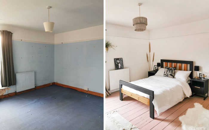 This Girl Does An Extreme Guest Room Makeover In 5 Days And The Internet Is In Love