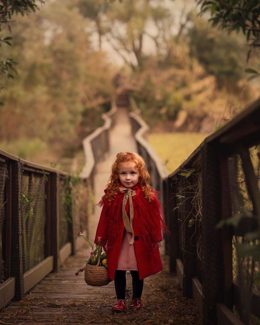 Scouting Of Magical Location For Children Photography