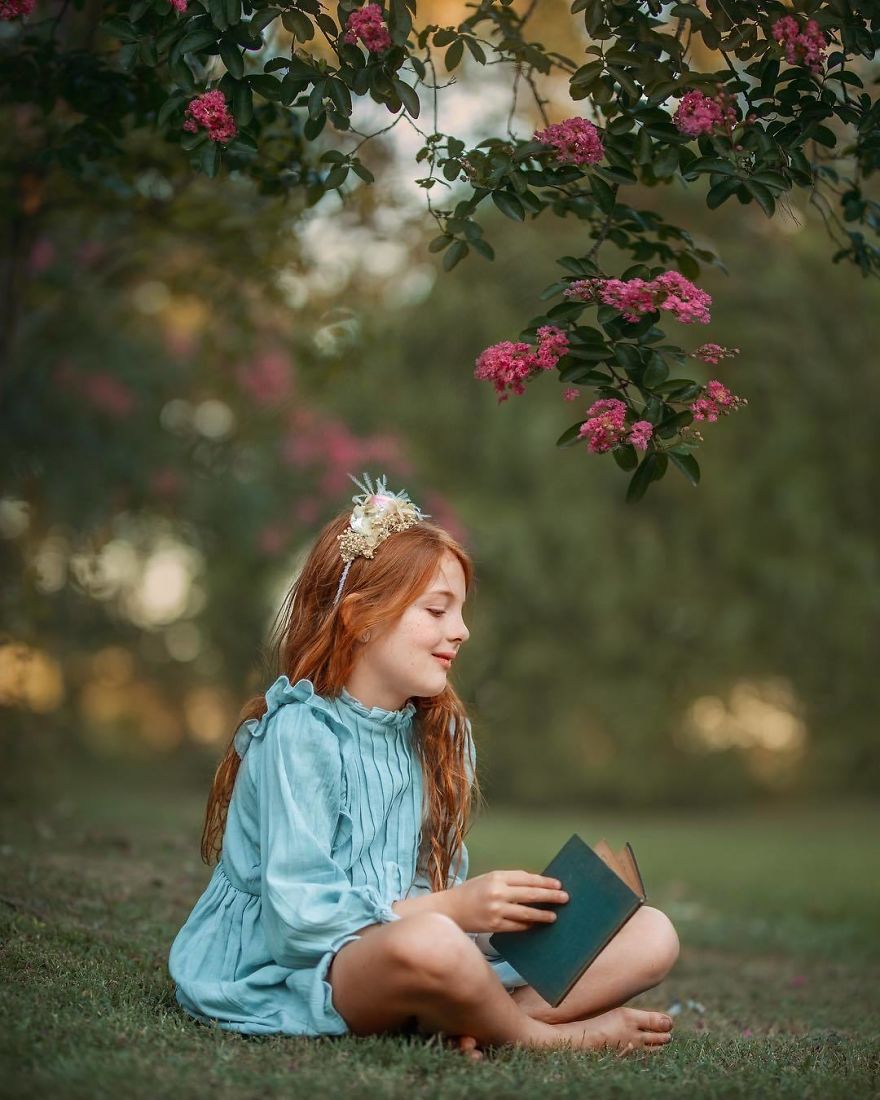 Scouting Of Magical Location For Children Photography