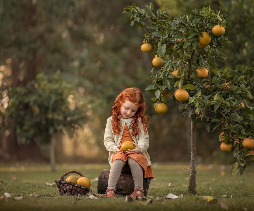 Scouting Of Magical Location For Children Photography