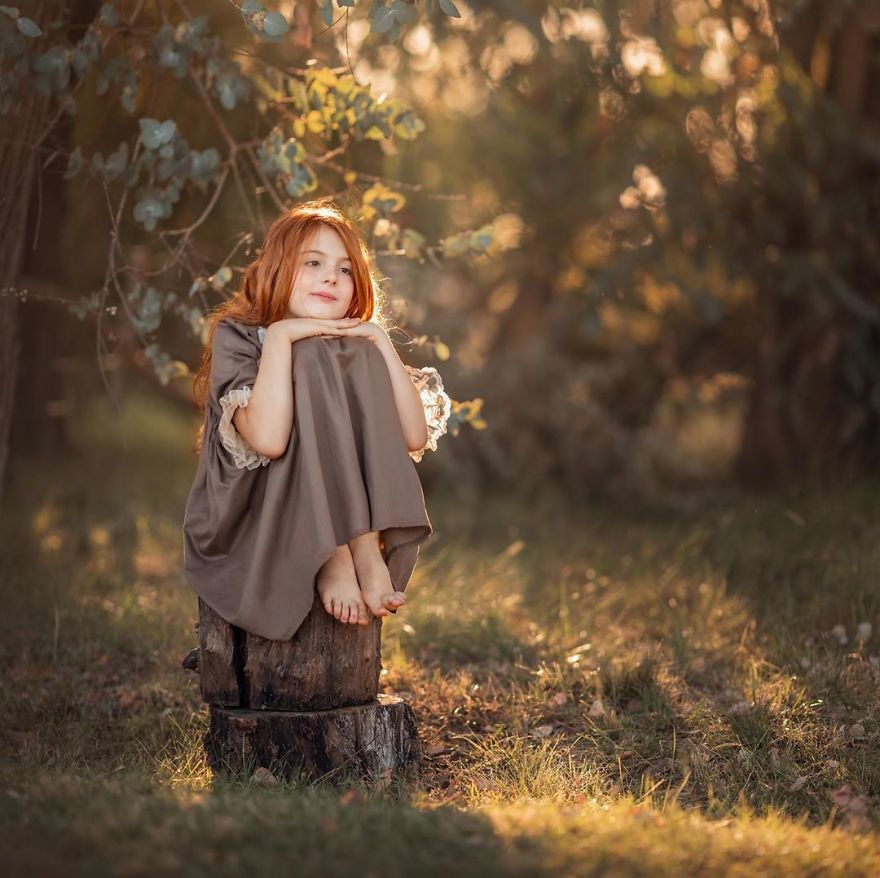 Scouting Of Magical Location For Children Photography