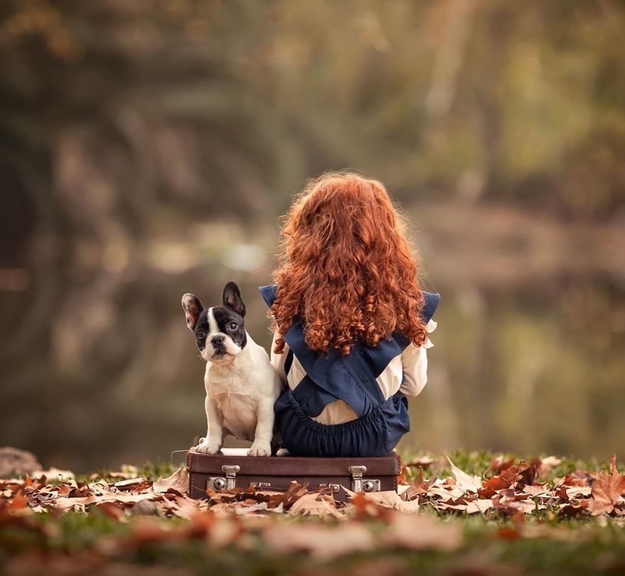 Scouting Of Magical Location For Children Photography