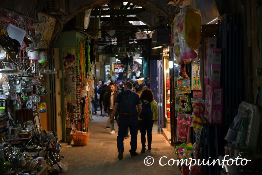 The Old Streets In The Old Town Jerusalem
