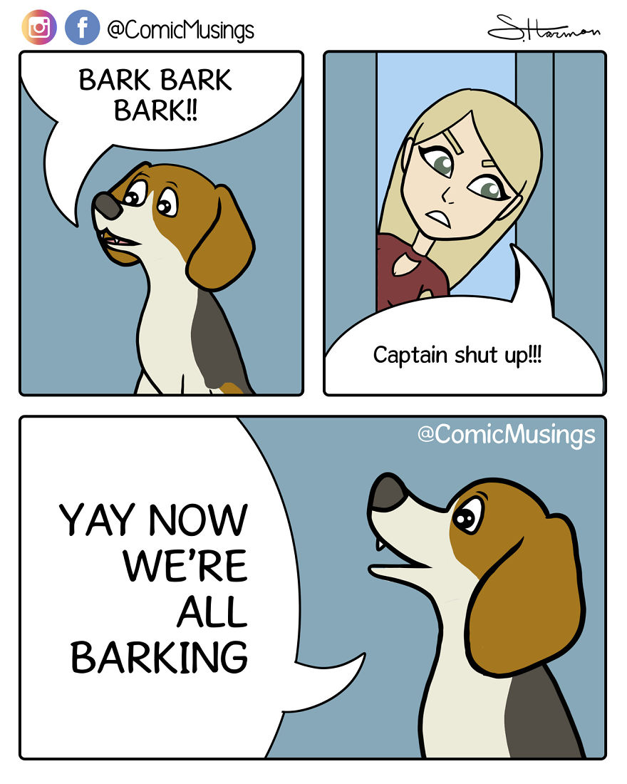 Yay Now We're All Barking!
