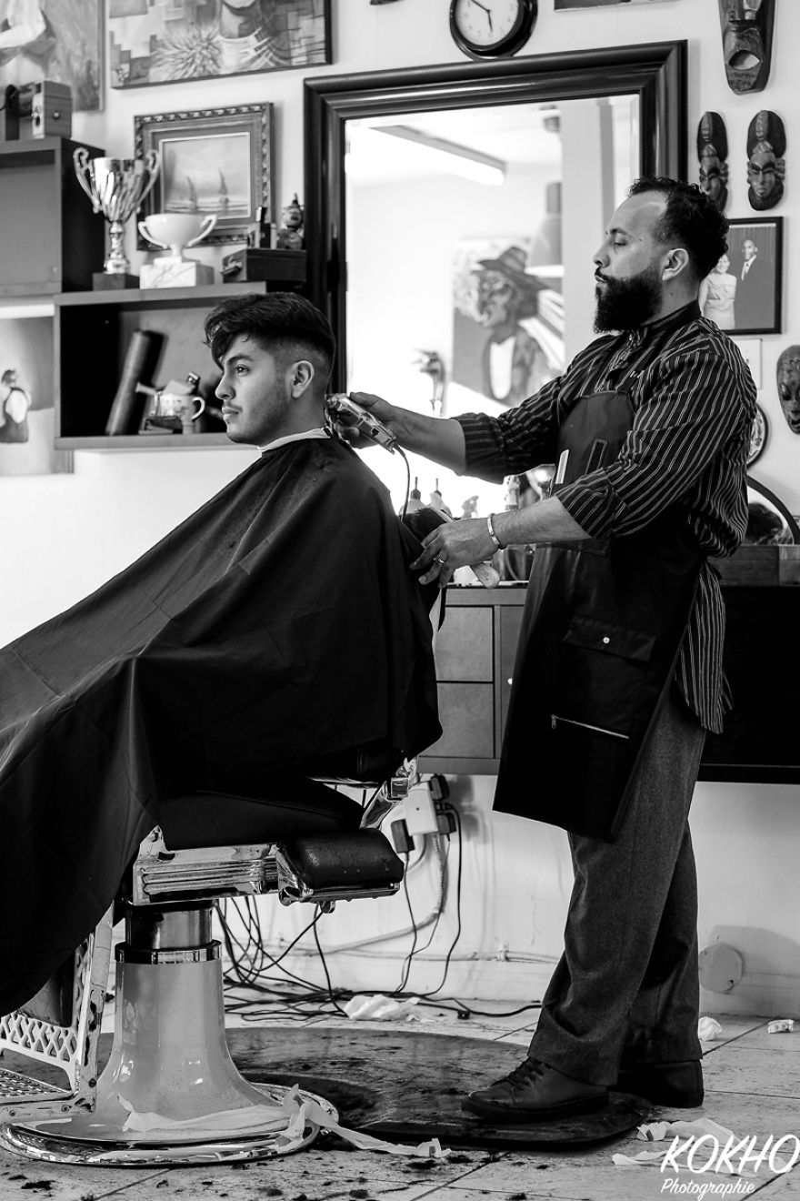 My Photoreportage Across Barbers My Photoreportage Across Barbers
