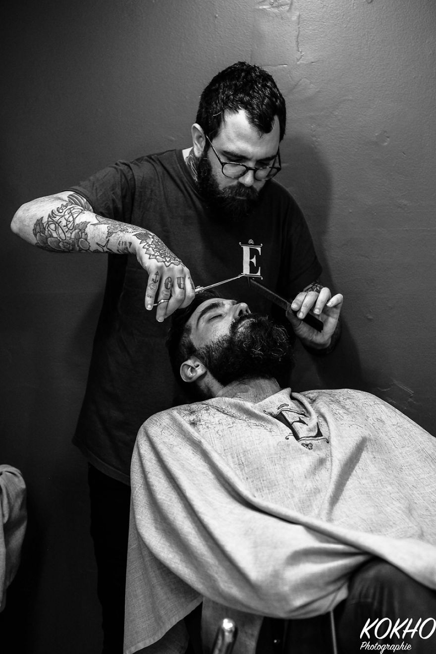 My Photoreportage Across Barbers My Photoreportage Across Barbers