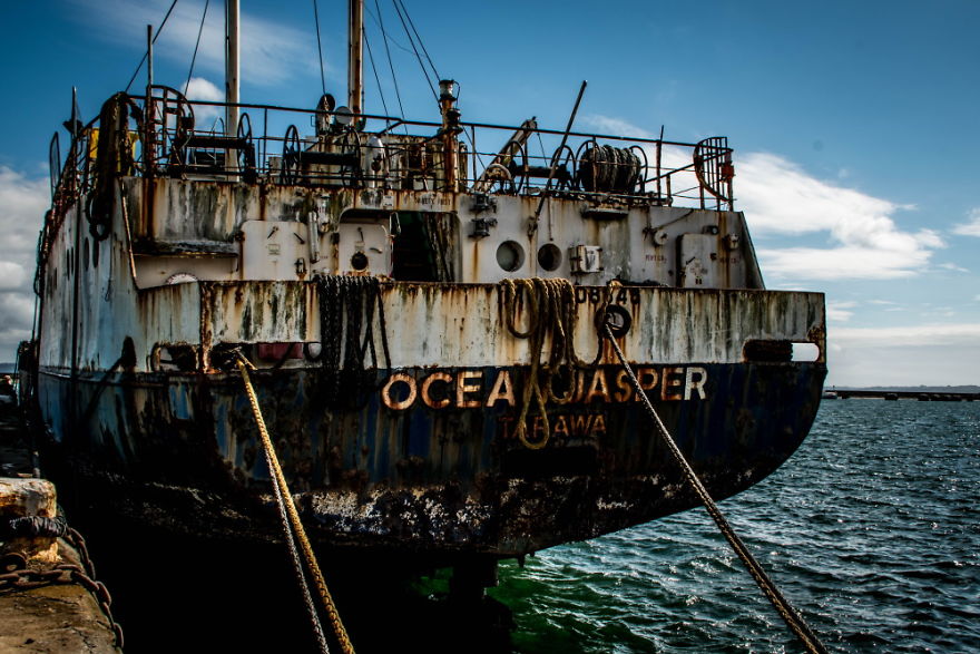 I'm A Photographer And Work In The French Merchant Navy