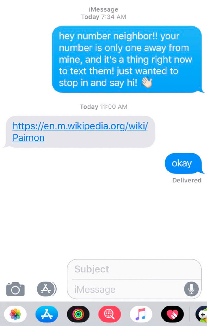 Well They Sent Me A Link To Some Demon So I’m Afraid