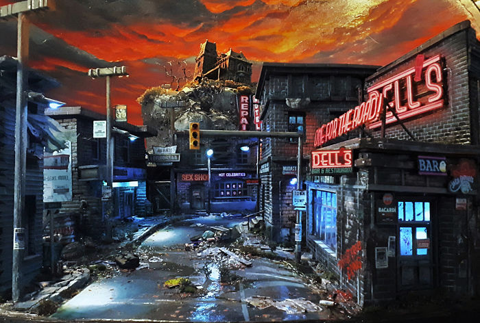 My 45 Pics Of A Miniature City From 'Salem's Lot' I Built As A Tribute To Stephen King My 45 Pics Of A Miniature City From 'Salem's Lot' I Built As A Tribute To Stephen King