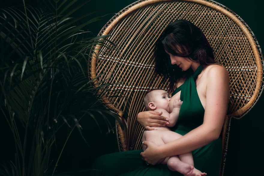 I Created A Breastfeeding Project To Show The Positives Of Breastfeeding. The Strength, Elegance And Unity Behind It.