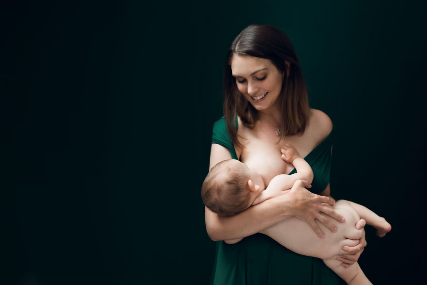 I Created A Breastfeeding Project To Show The Positives Of Breastfeeding. The Strength, Elegance And Unity Behind It.