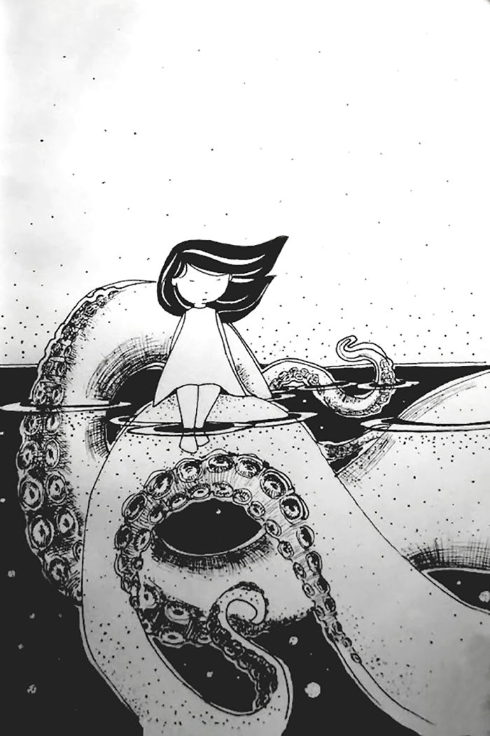 I Doodled This Character To Escape From My Anxiety Attacks