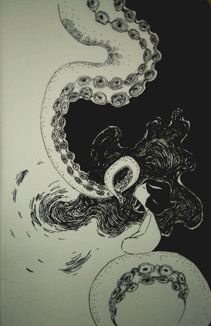 I Doodled This Character To Escape From My Anxiety Attacks