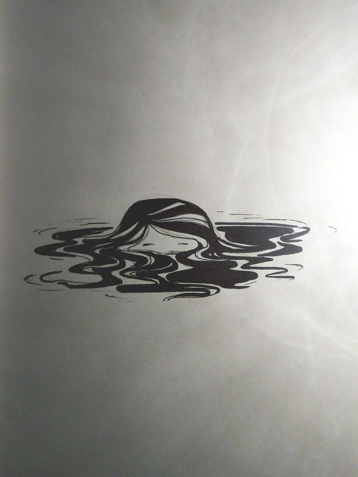 I Doodled This Character To Escape From My Anxiety Attacks