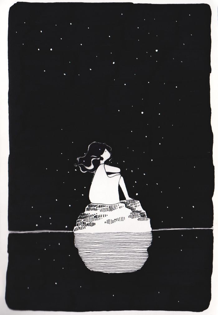 I Doodled This Character To Escape From My Anxiety Attacks