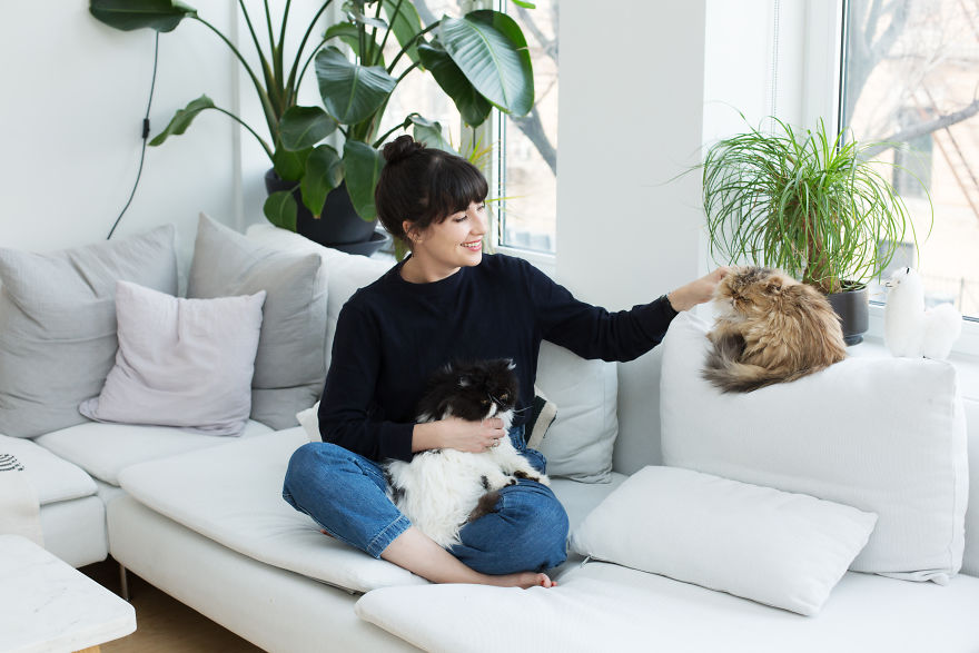 I Photograph Ladies With Their Cats To Debunk The Crazy Cat Lady Stereotype, And Here Are My Favorite Photos (16 Pics) I Photograph Ladies With Their Cats To Debunk The Crazy Cat Lady Stereotype, And Here Are My Favorite Photos (16 Pics)