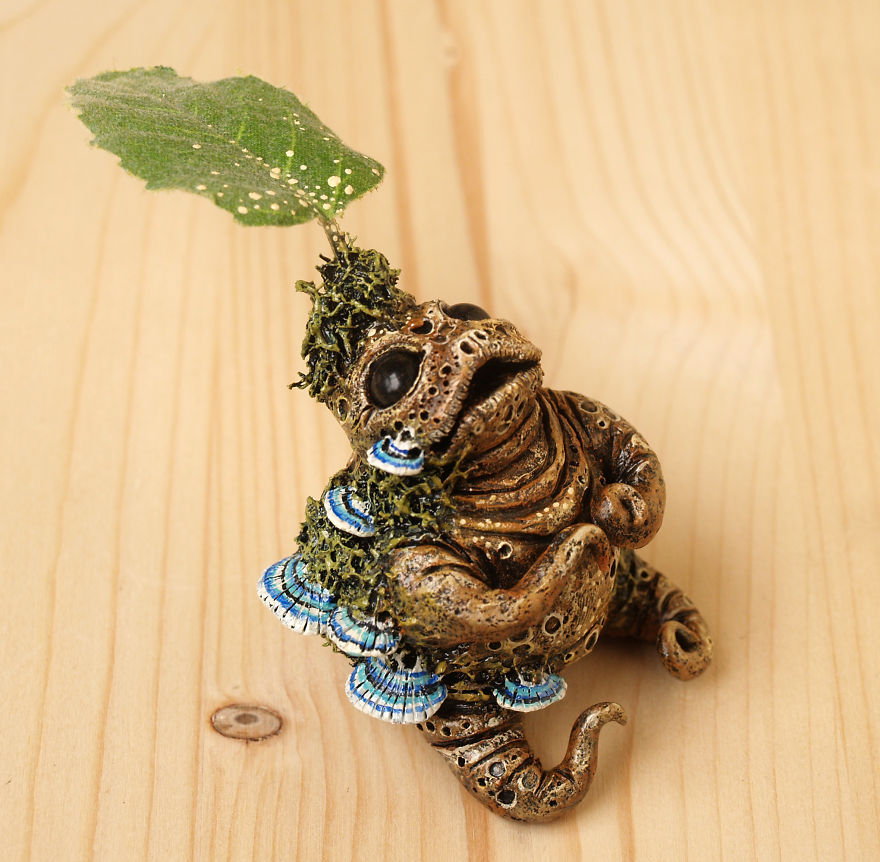 I Sculpt Fantasy Creatures With Polymer Clay