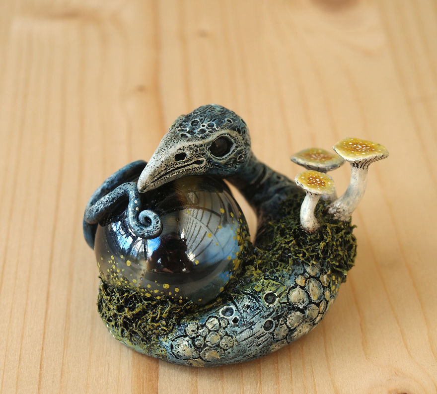 I Sculpt Fantasy Creatures With Polymer Clay