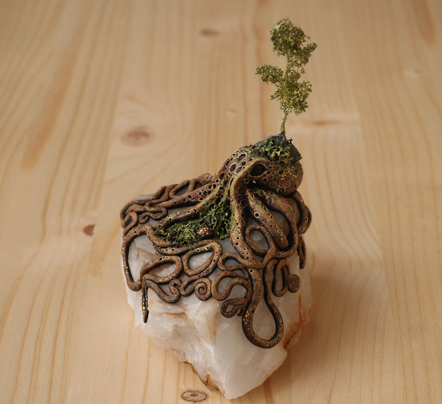 I Sculpt Fantasy Creatures With Polymer Clay