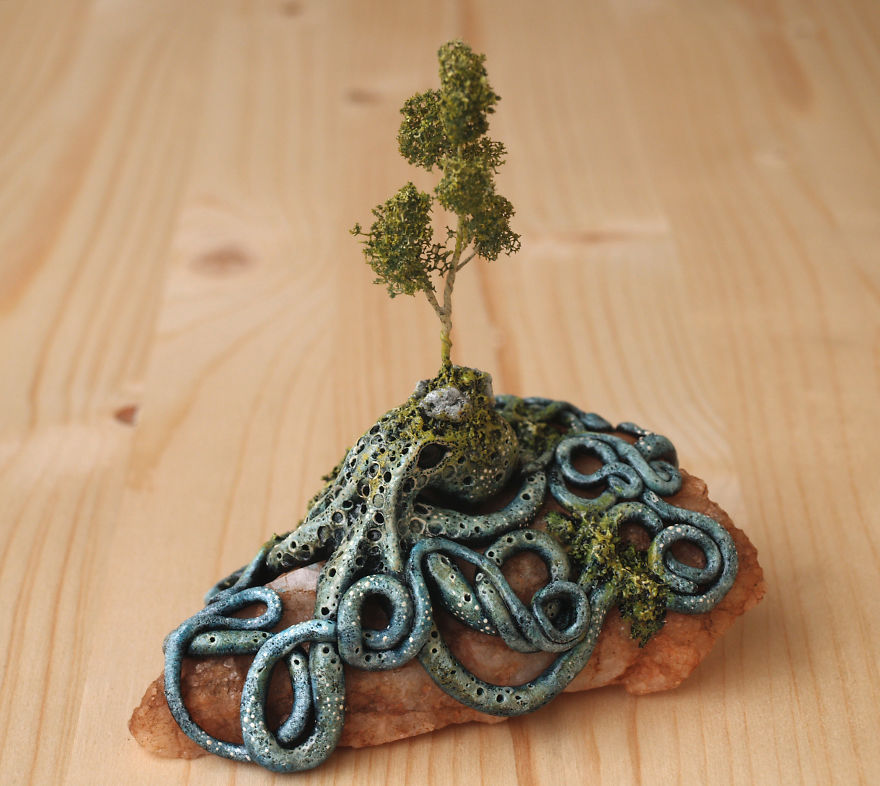 I Sculpt Fantasy Creatures With Polymer Clay